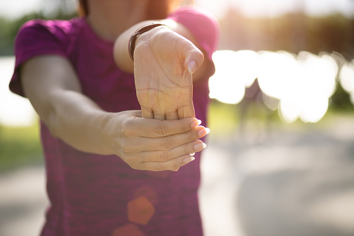 Wrist stretching for Carpel Tunnel Syndrome
